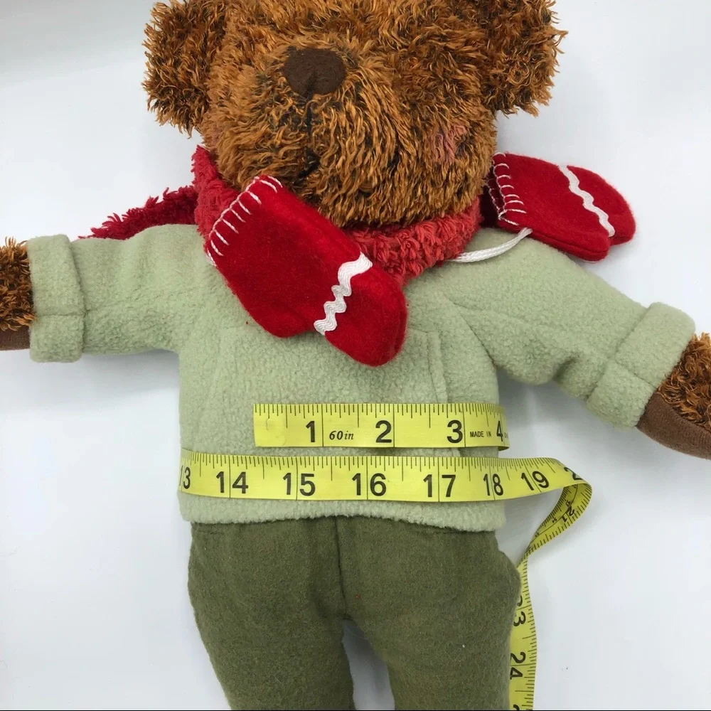 Vintage 2002 Hallmark Teddy Mittens 100th Anniversary of the Teddy Bear Plush